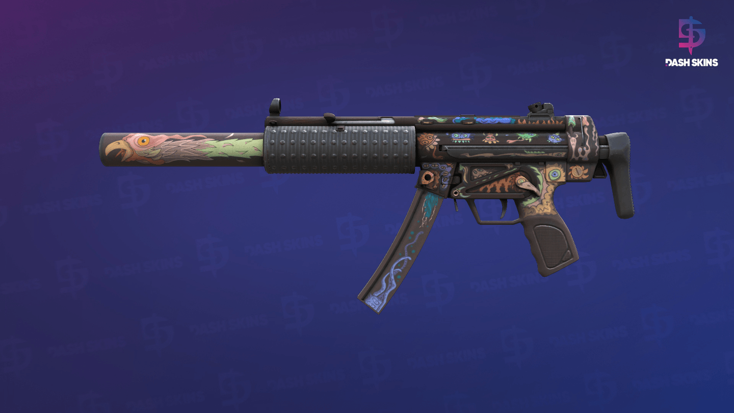 MP5-SD | Necro Jr. (Field-Tested) - Frontside Screenshot