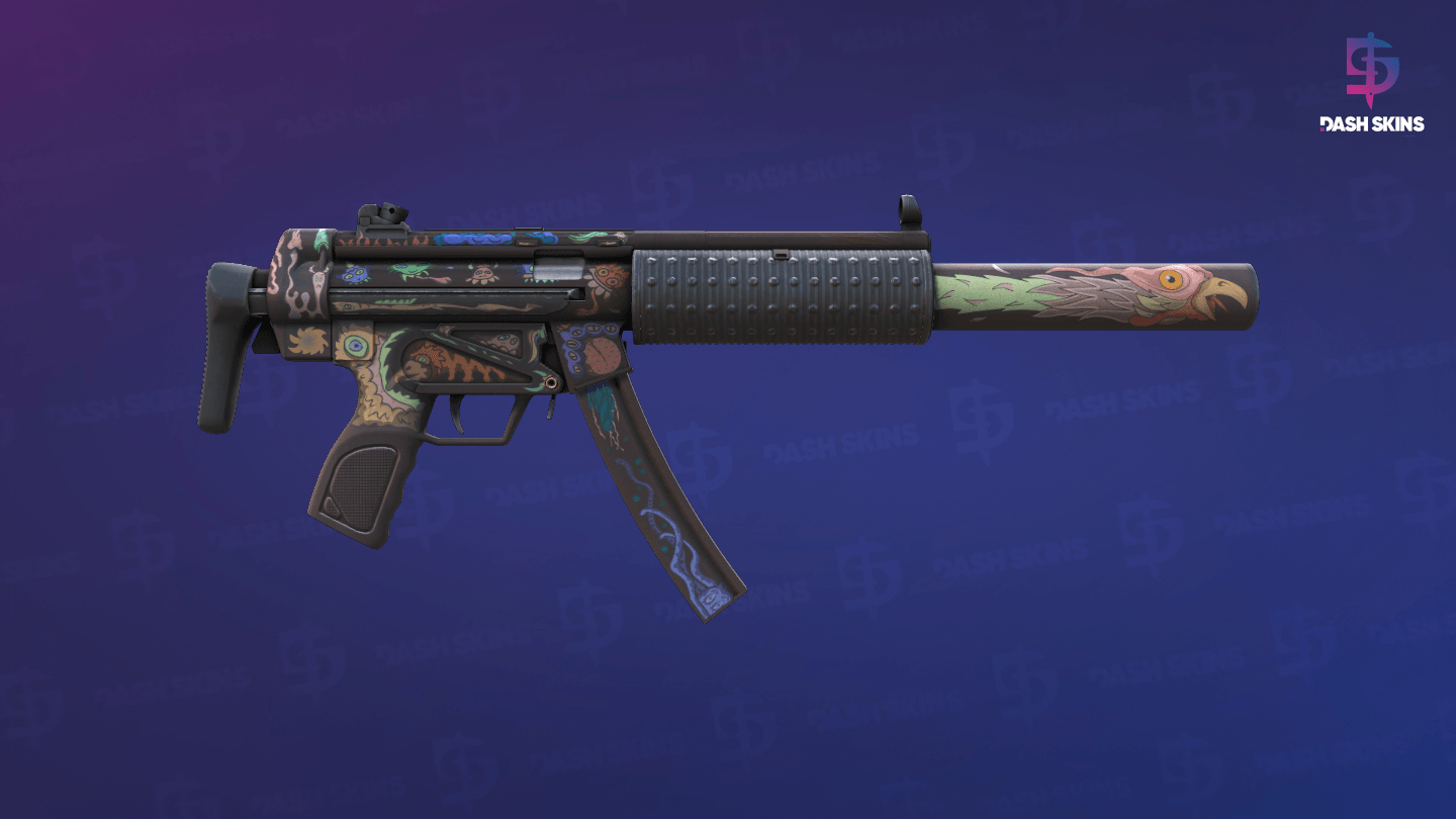 MP5-SD | Necro Jr. (Field-Tested) - Backside Screenshot