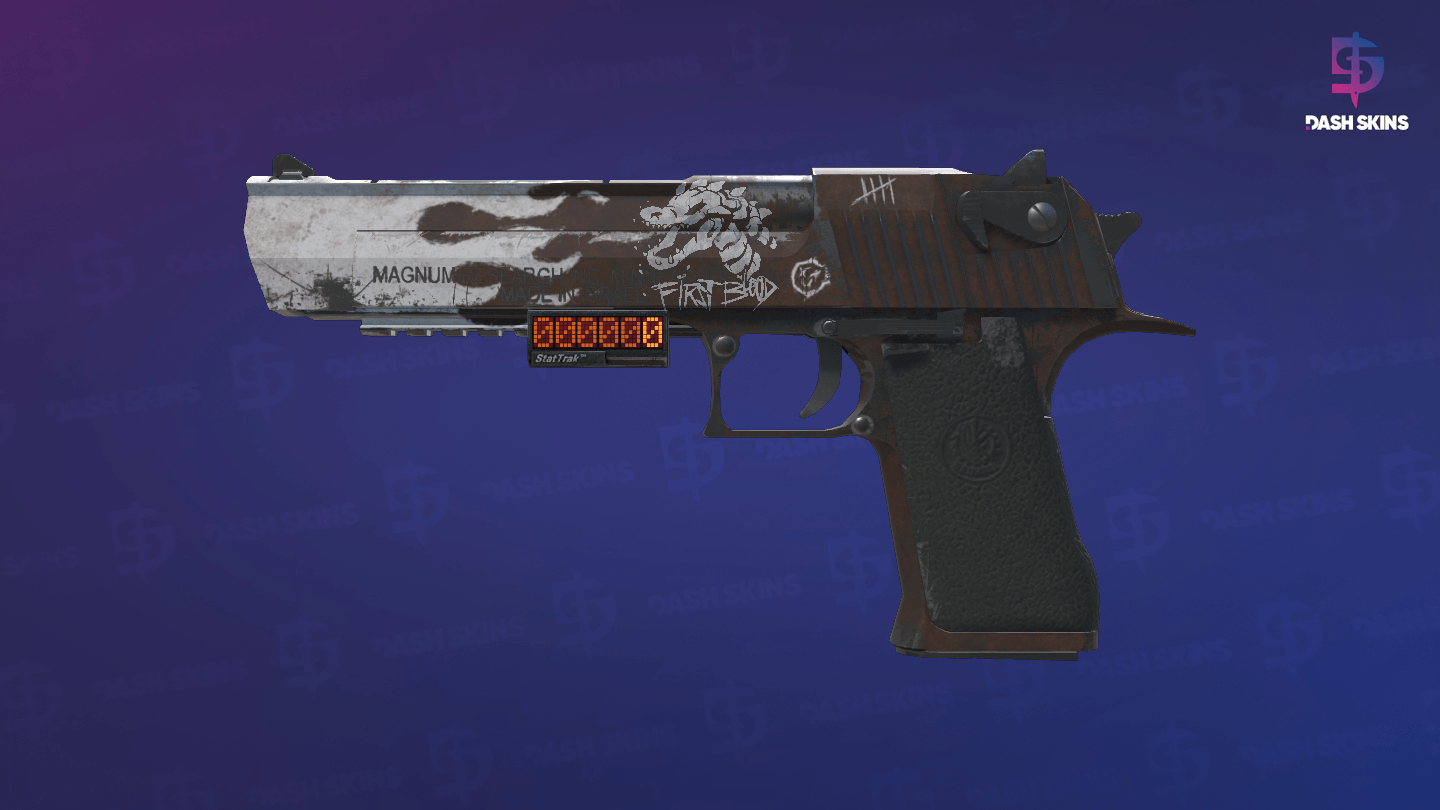StatTrak™ Desert Eagle | Oxide Blaze (Field-Tested) - Frontside Screenshot