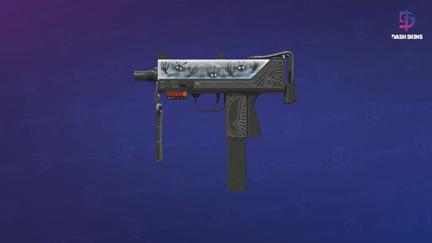 StatTrak™ MAC-10 | Ensnared (Well-Worn) - Frontside Screenshot