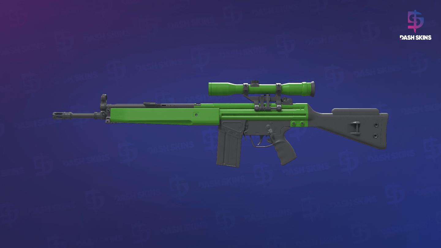 G3SG1 | Green Apple (Factory New) - Frontside Screenshot