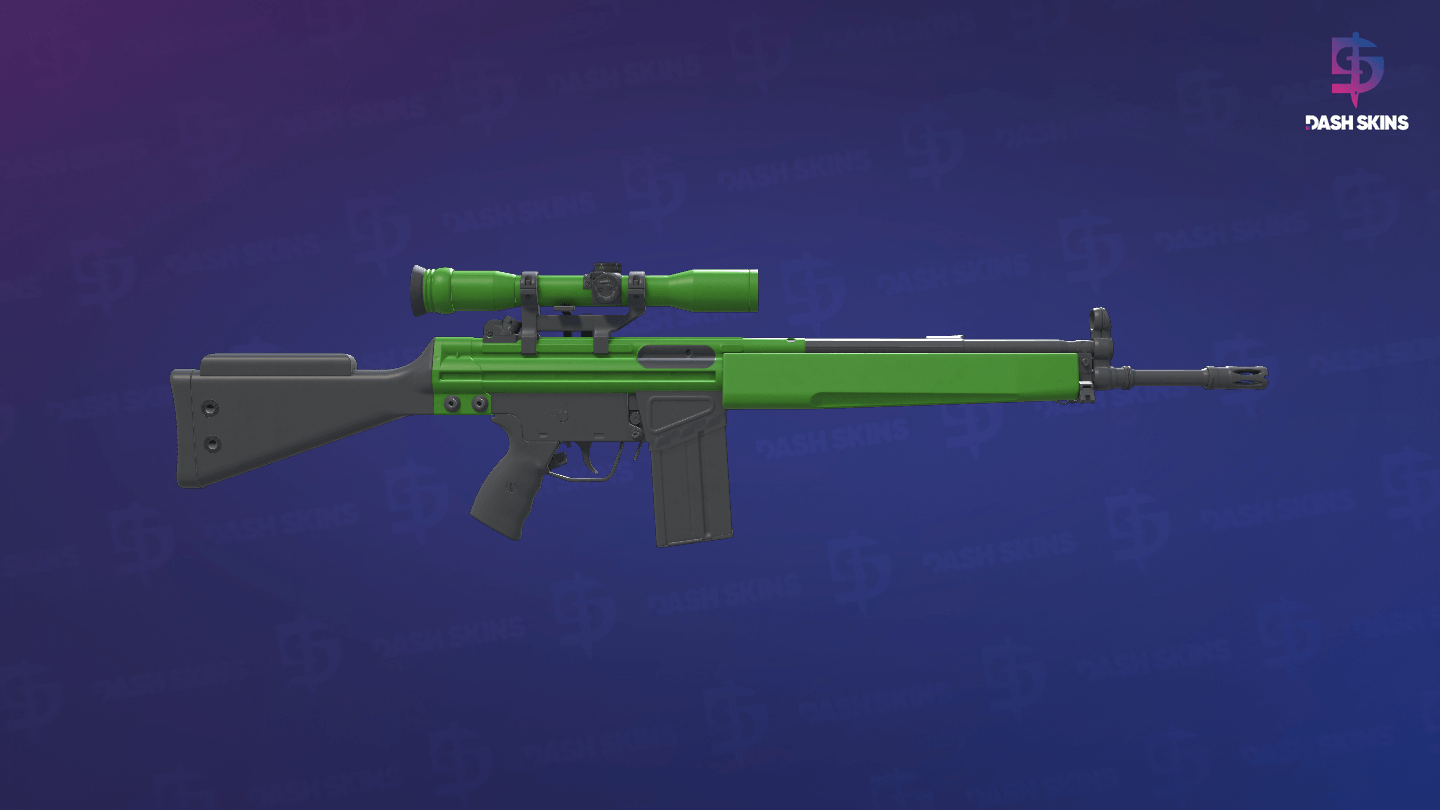 G3SG1 | Green Apple (Factory New) - Backside Screenshot