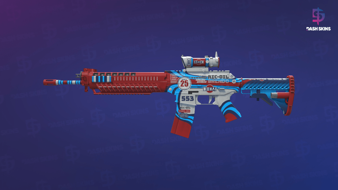 SG 553 | Integrale (Minimal Wear) - Frontside Screenshot