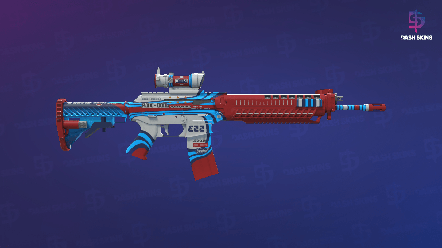 SG 553 | Integrale (Minimal Wear) - Backside Screenshot