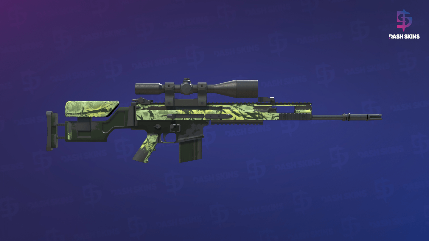 SCAR-20 | Outbreak (Field-Tested) - Backside Screenshot