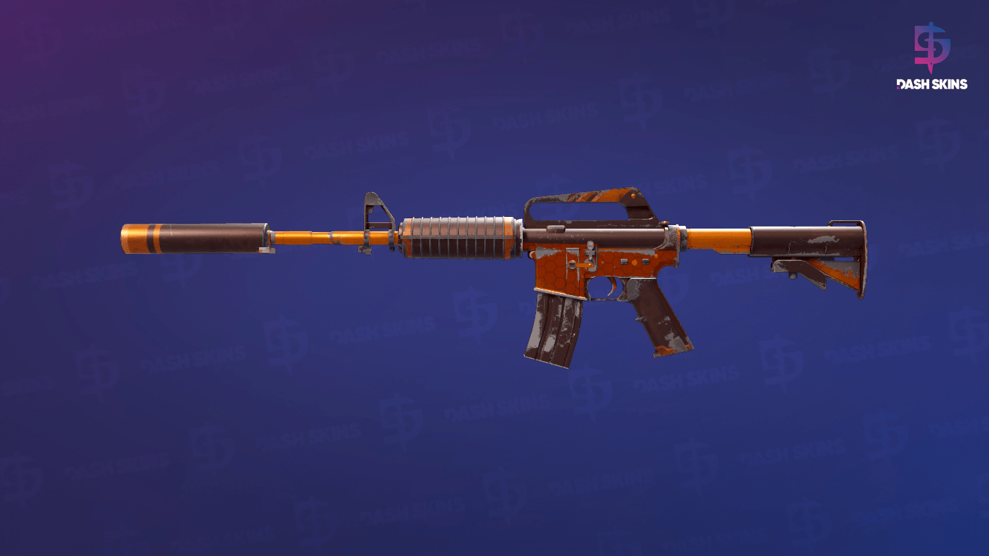 M4A1-S | Atomic Alloy (Well-Worn) - Frontside Screenshot
