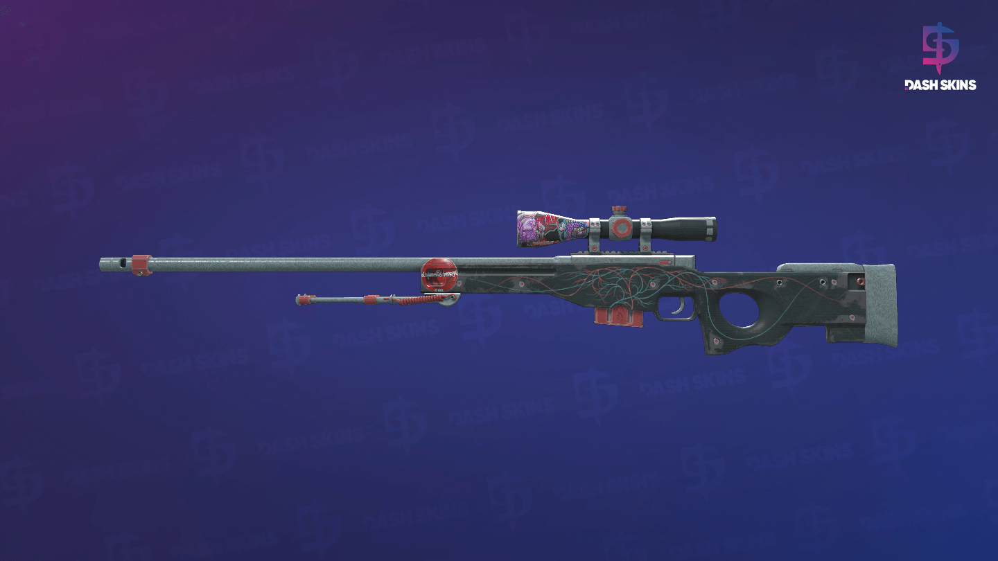 AWP | Capillary (Field-Tested) - Frontside Screenshot