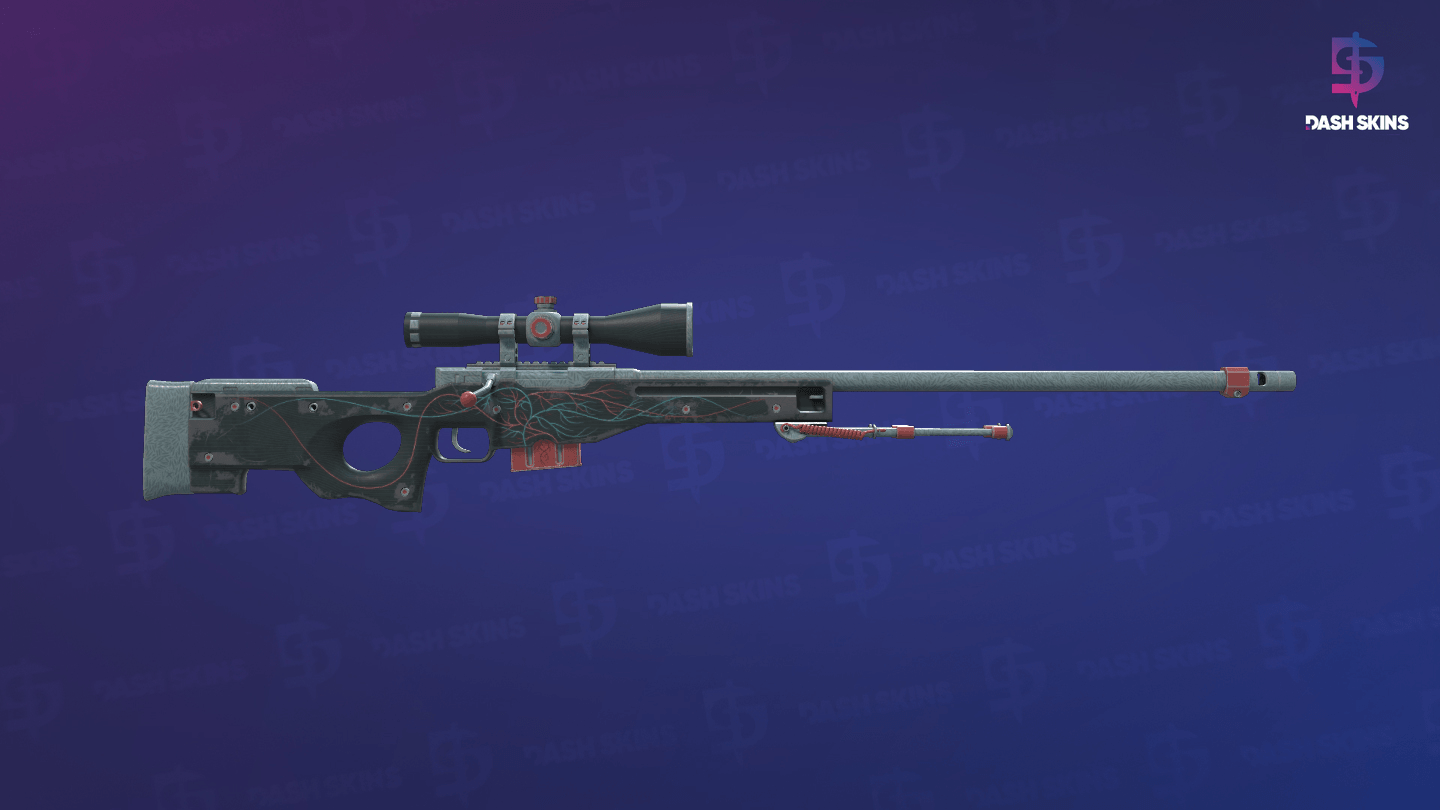 AWP | Capillary (Field-Tested) - Backside Screenshot