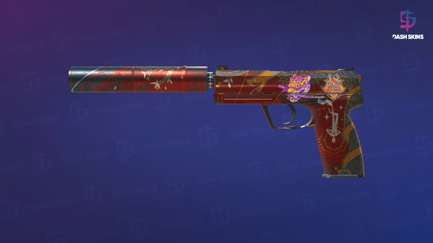 USP-S | The Traitor (Battle-Scarred) - Frontside Screenshot