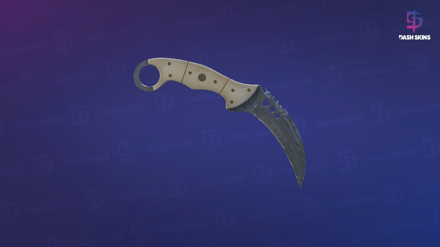 ★ Talon Knife | Damascus Steel (Minimal Wear) - Backside Screenshot
