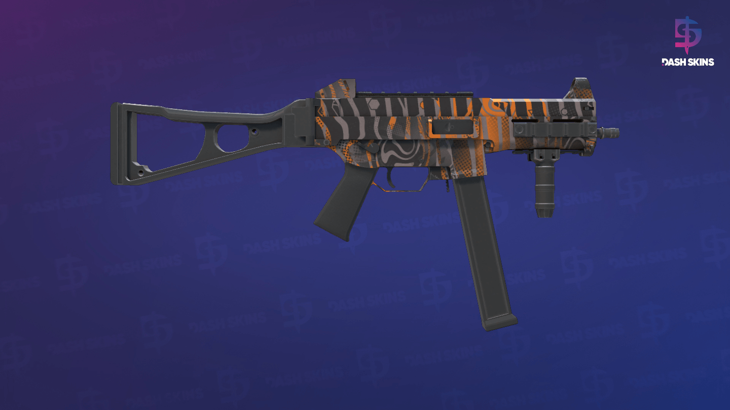 StatTrak™ UMP-45 | Oscillator (Minimal Wear) - Backside Screenshot