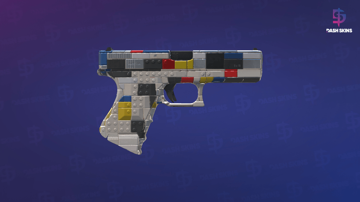 Glock-18 | Block-18 (Minimal Wear) - Backside Screenshot