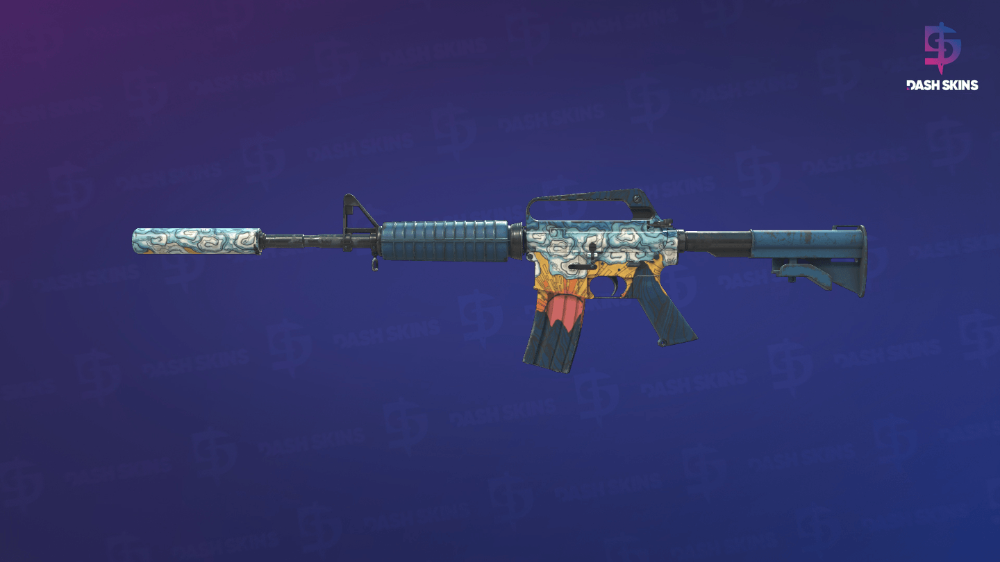 M4A1-S | Solitude (Field-Tested) - Frontside Screenshot