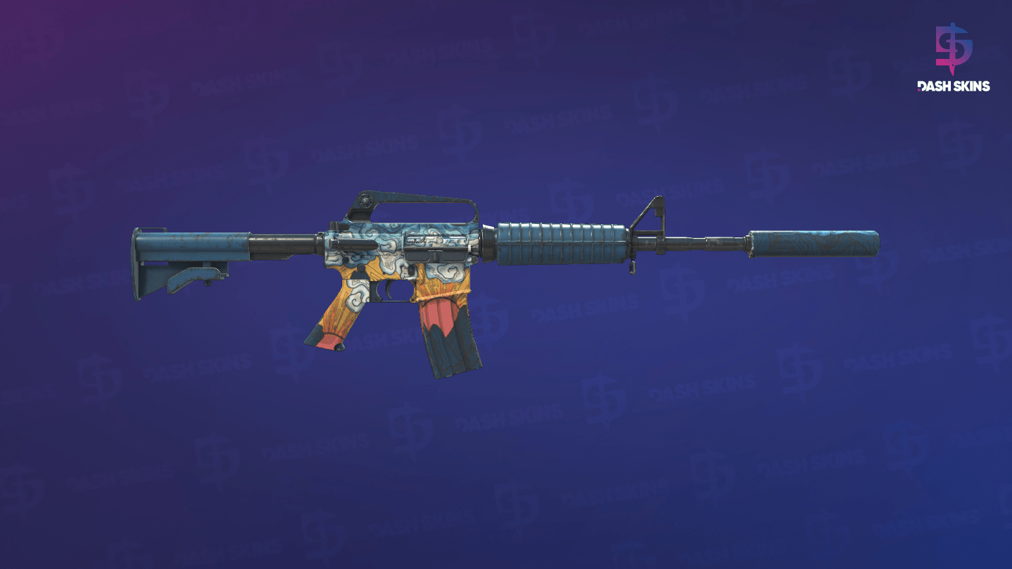 M4A1-S | Solitude (Field-Tested) - Backside Screenshot