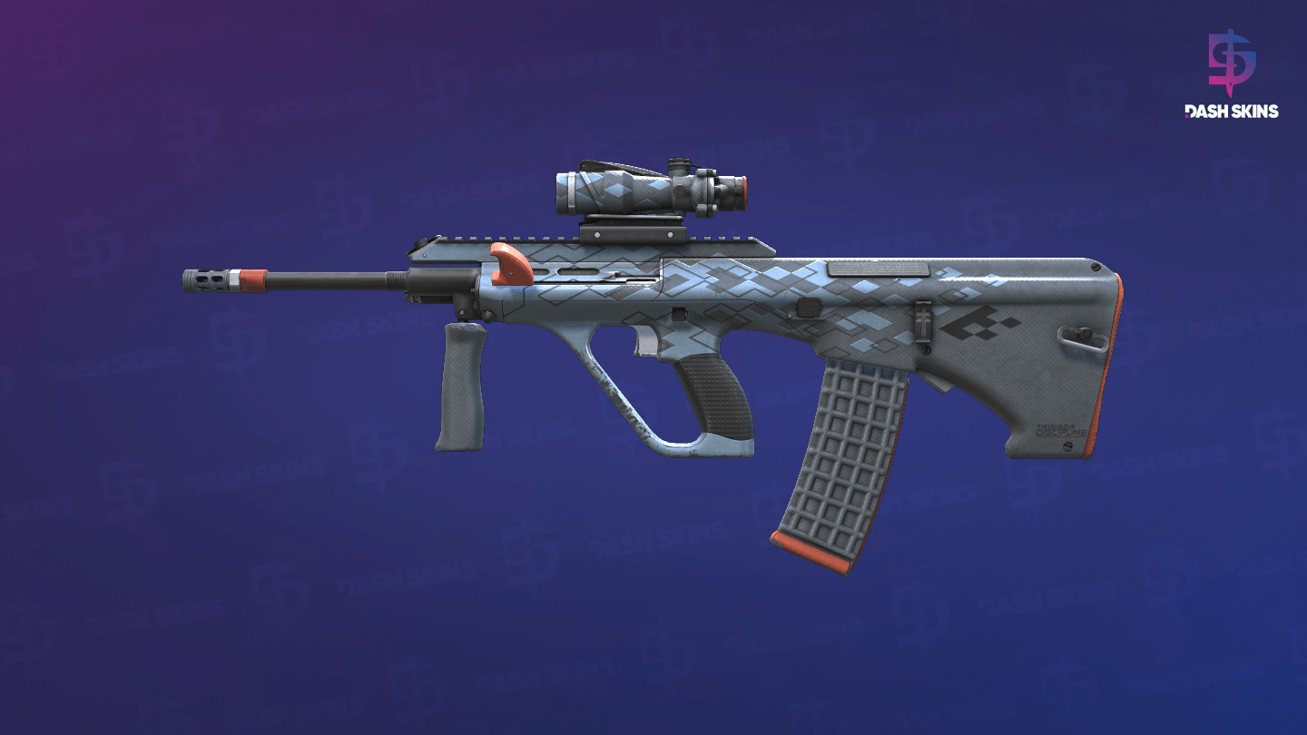 AUG | Trigger Discipline (Field-Tested) - Frontside Screenshot