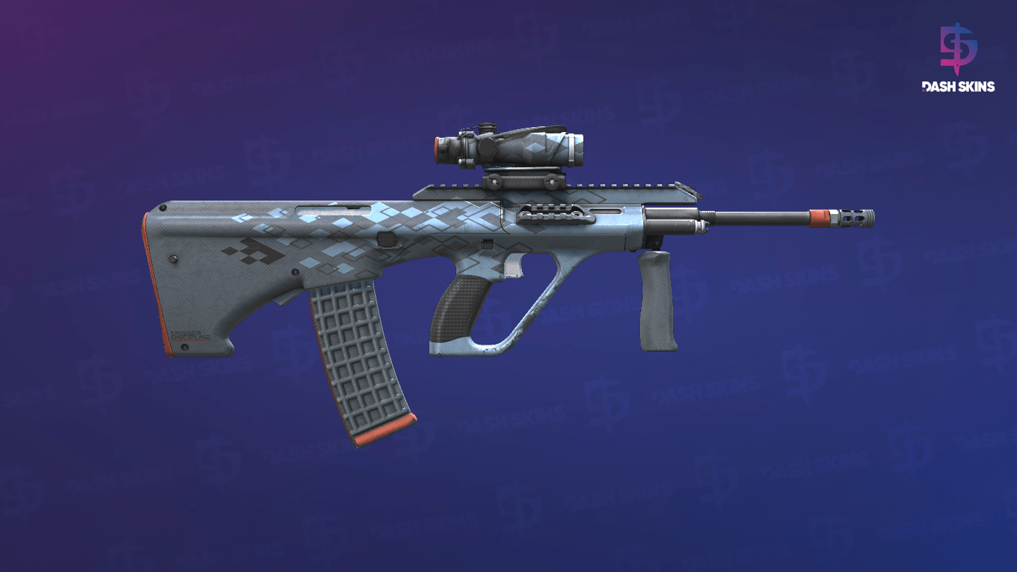 AUG | Trigger Discipline (Field-Tested) - Backside Screenshot