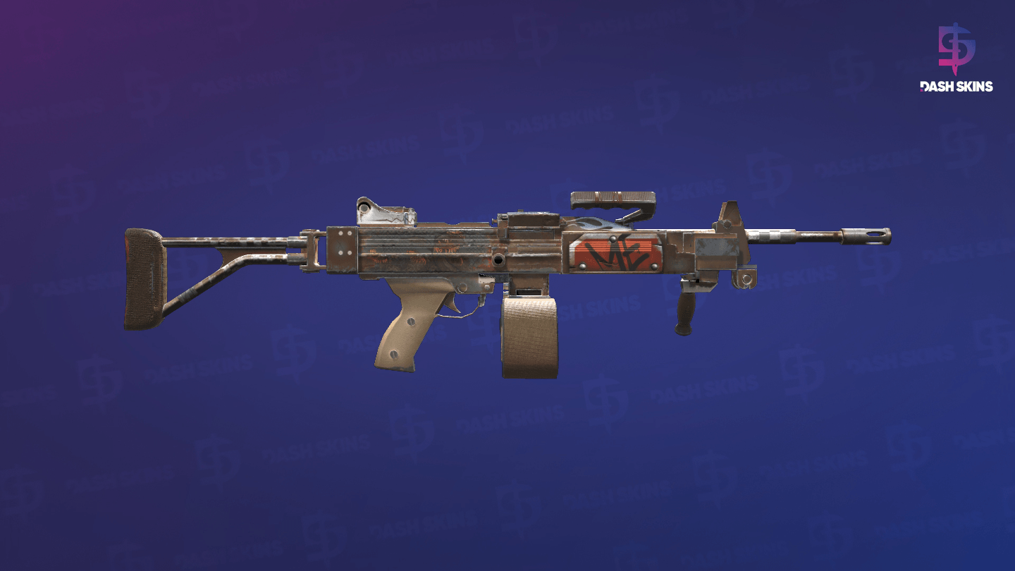 StatTrak™ Negev | Drop Me (Minimal Wear) - Backside Screenshot