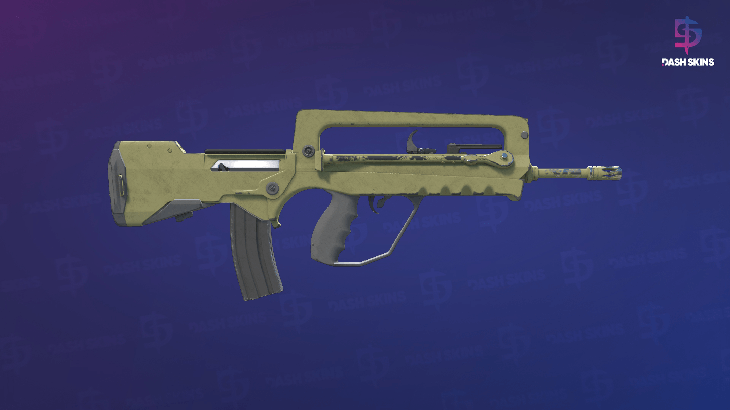 FAMAS | Colony (Field-Tested) - Backside Screenshot