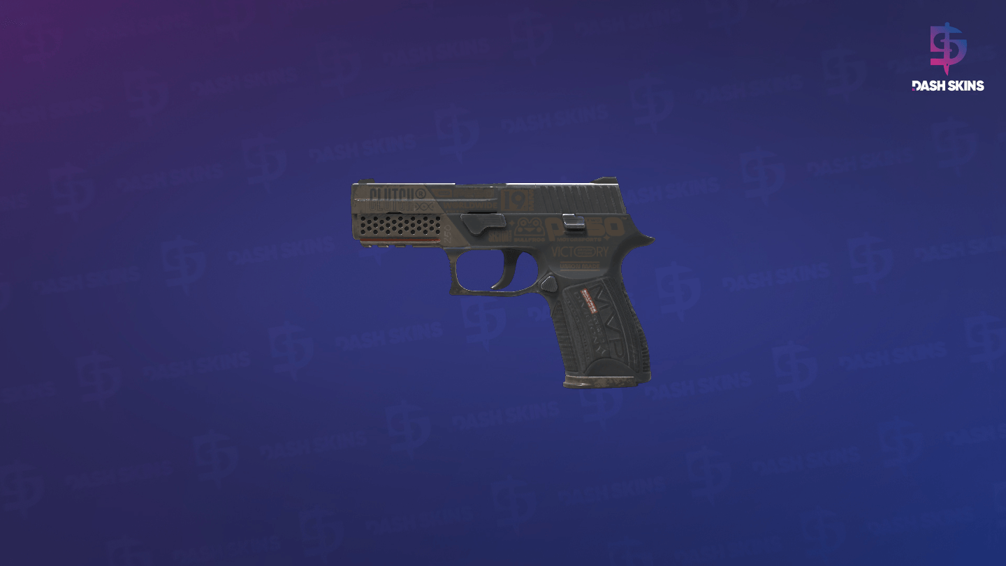 P250 | Bullfrog (Well-Worn) - Frontside Screenshot