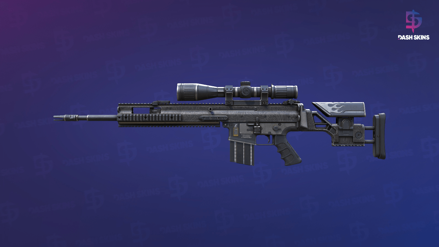 SCAR-20 | Trail Blazer (Field-Tested) - Frontside Screenshot