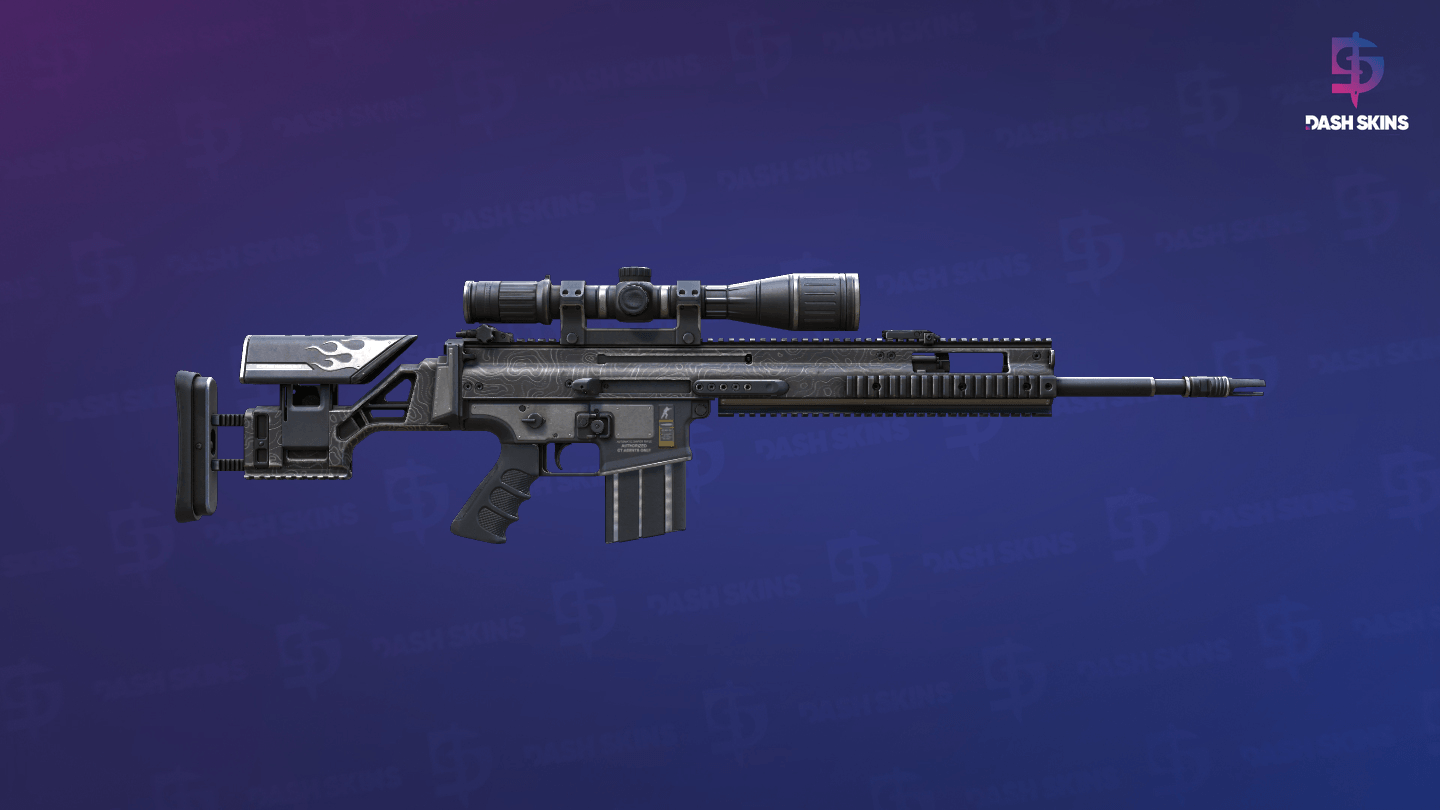 SCAR-20 | Trail Blazer (Field-Tested) - Backside Screenshot