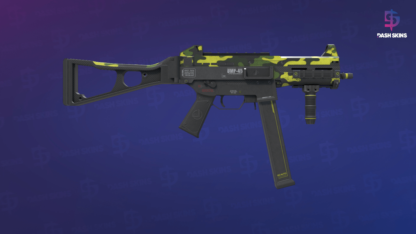 UMP-45 | Riot (Minimal Wear) - Backside Screenshot