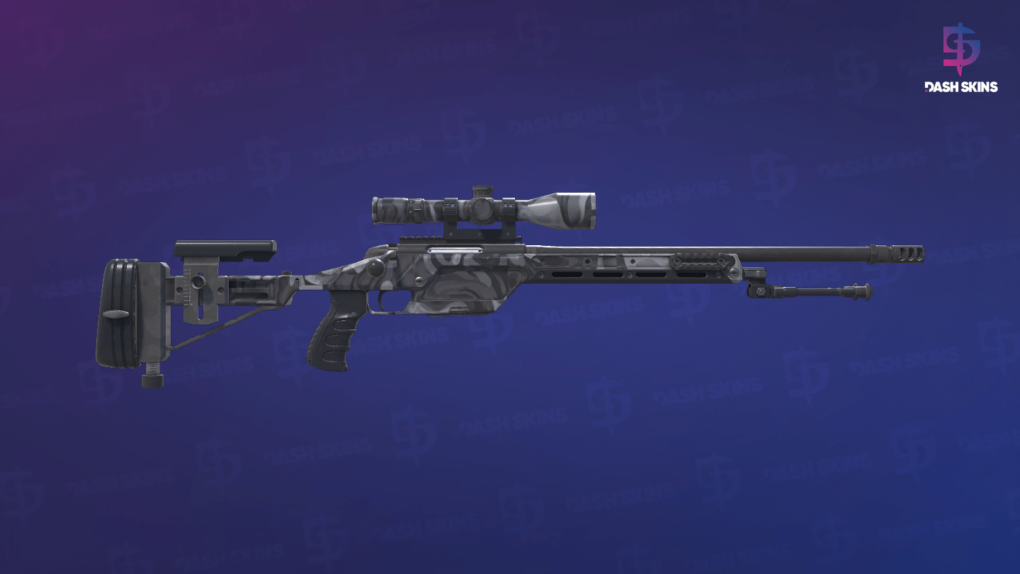 SSG 08 | Grey Smoke (Factory New) - Backside Screenshot