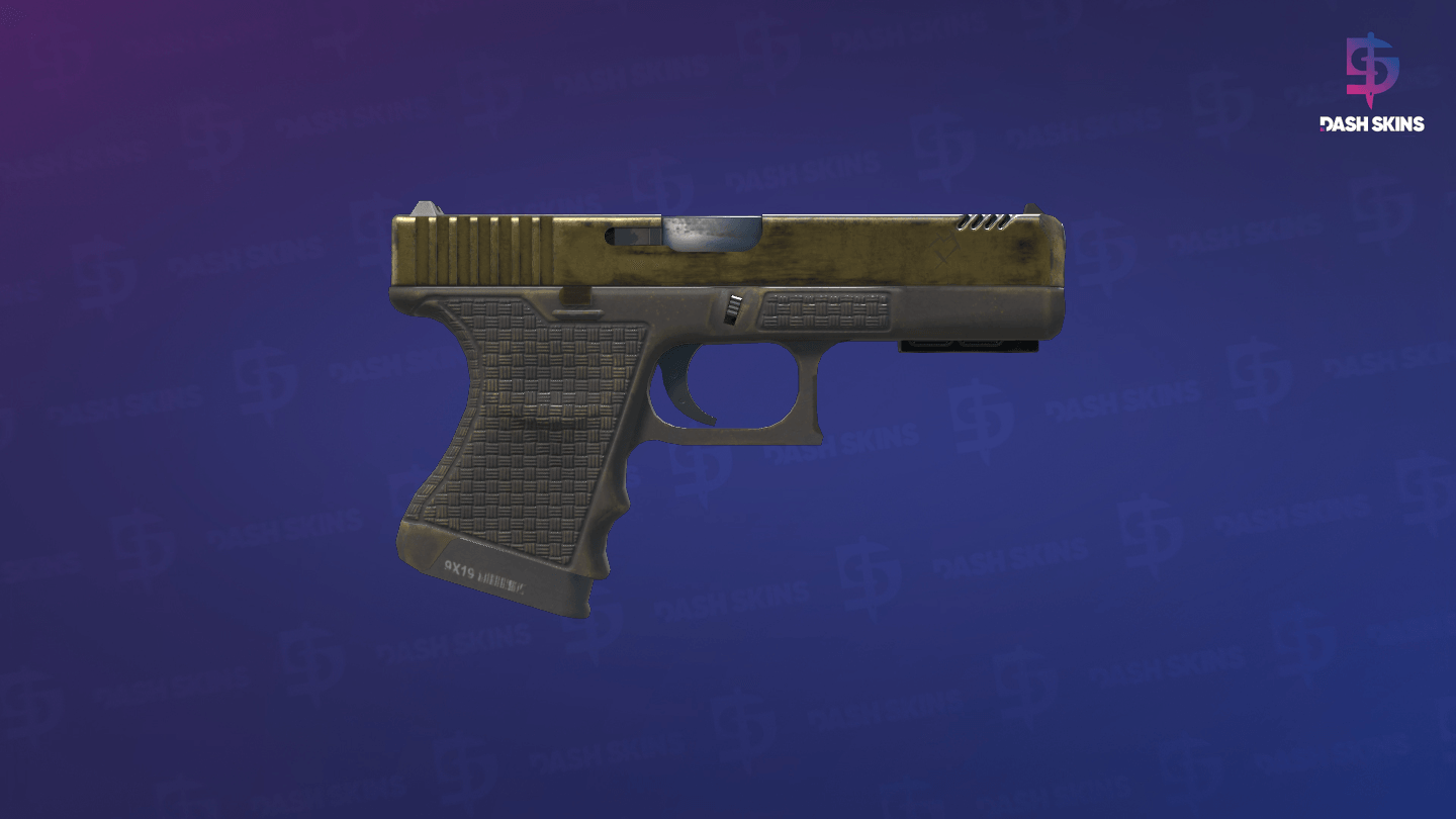 StatTrak™ Glock-18 | Warhawk (Field-Tested) - Backside Screenshot