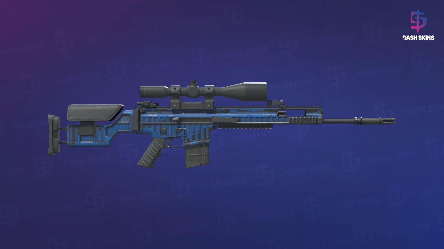 SCAR-20 | Assault (Field-Tested) - Backside Screenshot
