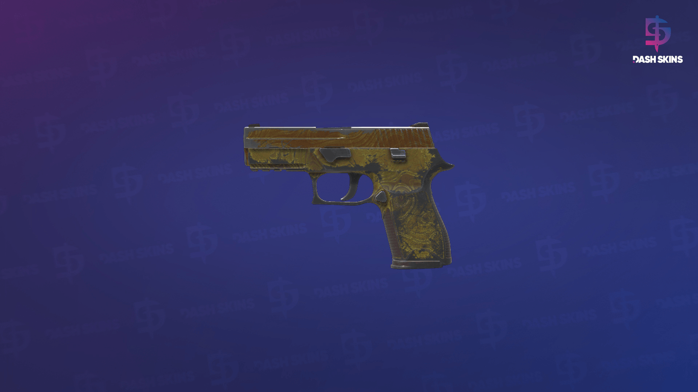 P250 | Sedimentary (Battle-Scarred) - Frontside Screenshot