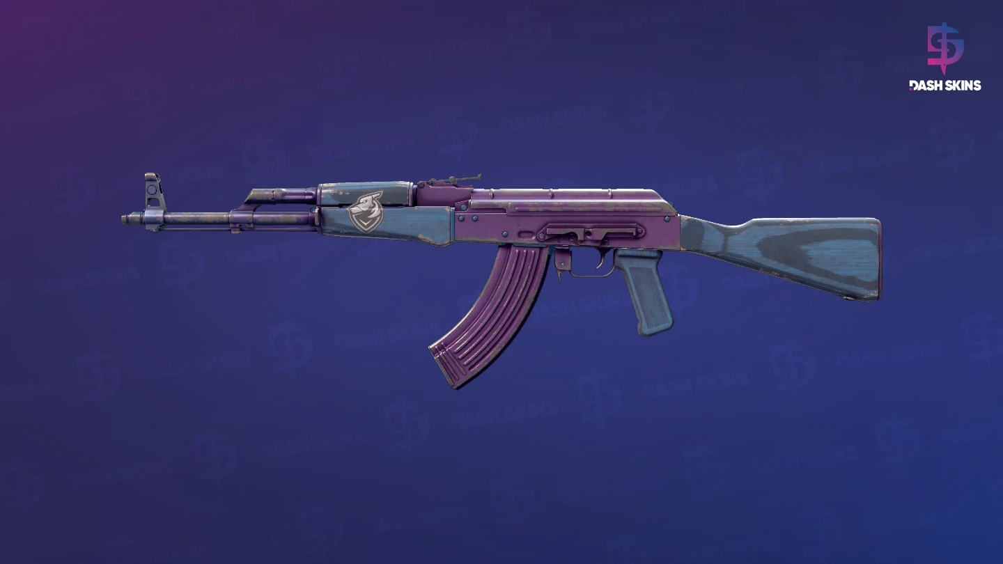 AK-47 | Lâmina da Meia-Noite - Frontside Screenshot