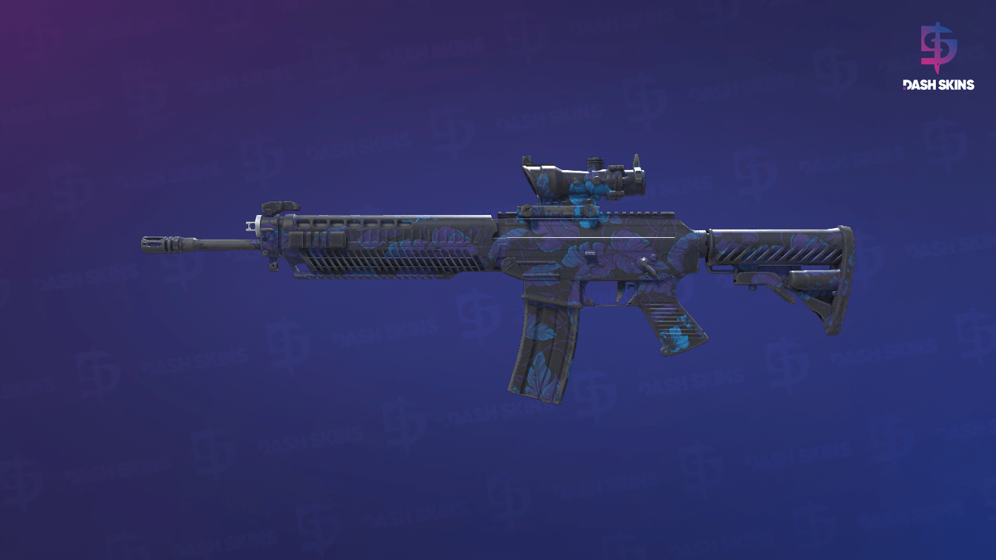 SG 553 | Aloha (Field-Tested) - Frontside Screenshot