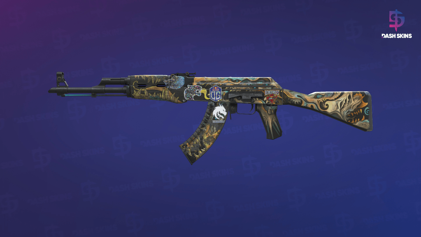 AK-47 | Phantom Disruptor (Battle-Scarred) - Frontside Screenshot