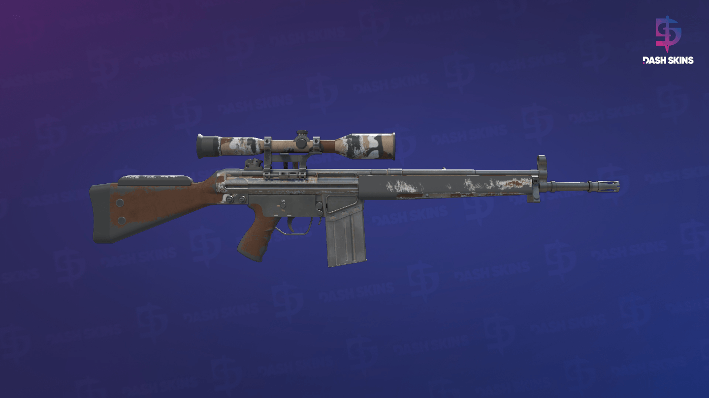 G3SG1 | Desert Storm (Battle-Scarred) - Backside Screenshot