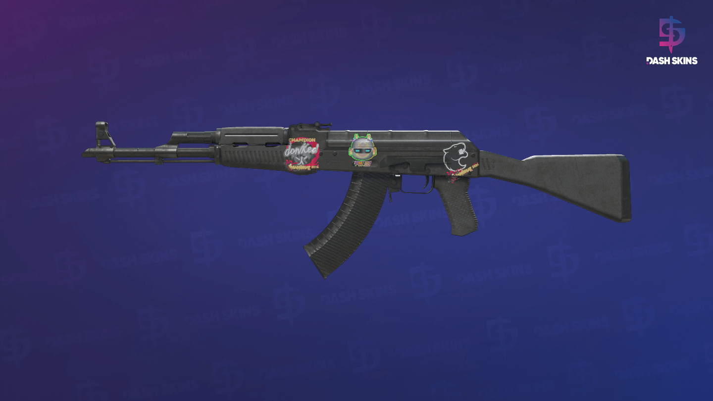 AK-47 | Slate (Battle-Scarred) - Frontside Screenshot