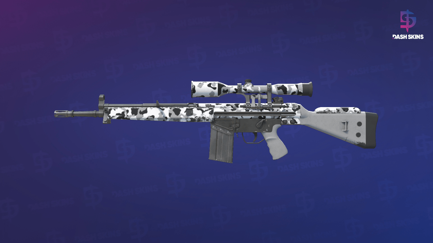 G3SG1 | Polar Camo (Minimal Wear) - Frontside Screenshot
