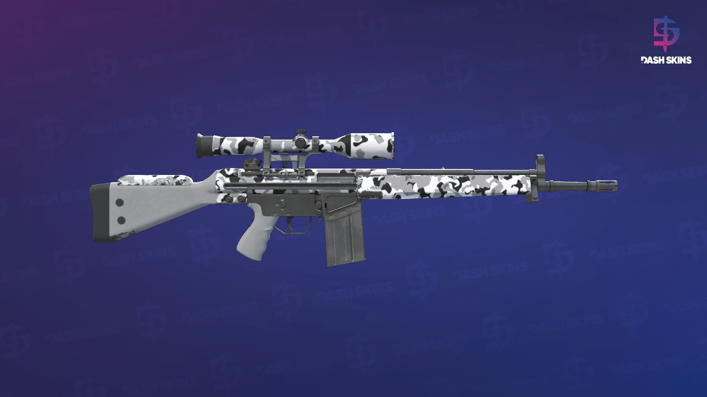 G3SG1 | Polar Camo (Minimal Wear) - Backside Screenshot