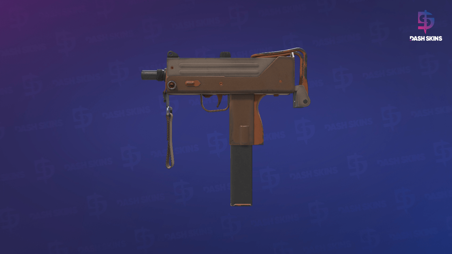 MAC-10 | Bronzer (Field-Tested) - Frontside Screenshot