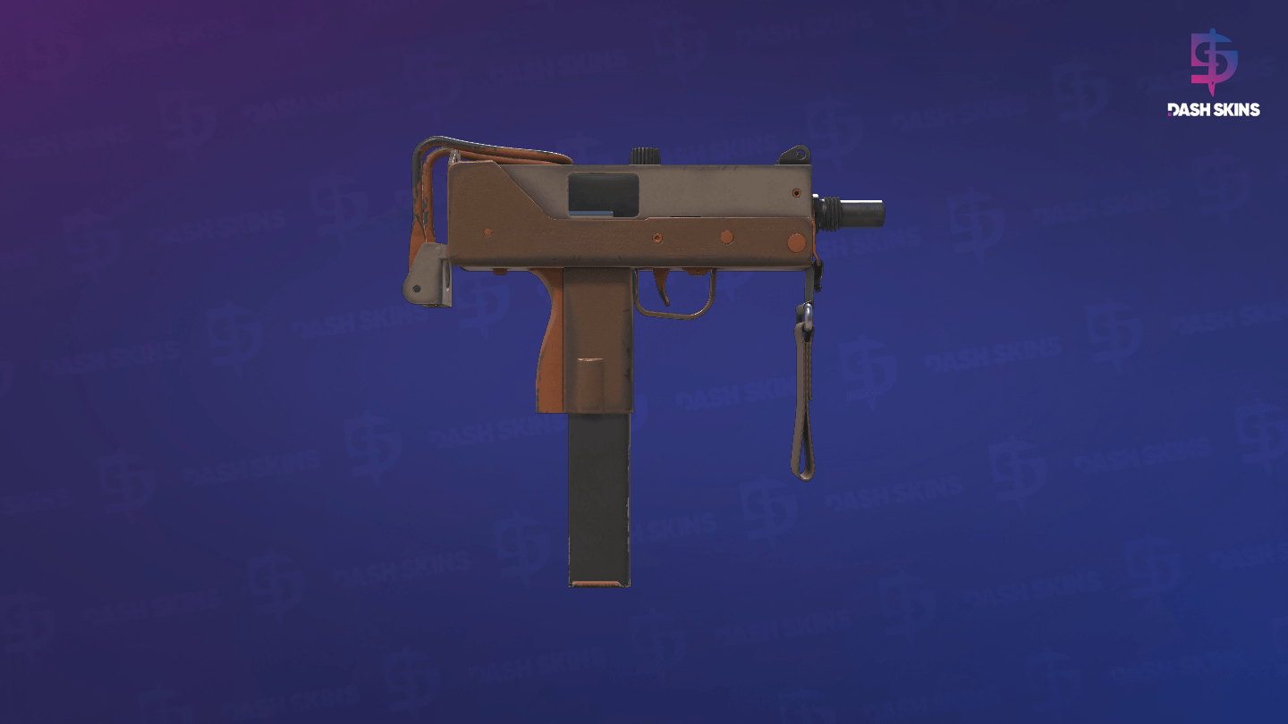 MAC-10 | Bronzer (Field-Tested) - Backside Screenshot