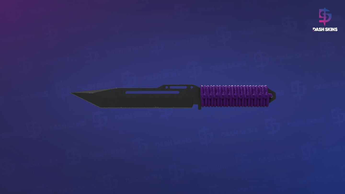 ★ Paracord Knife | Ultraviolet (Field-Tested) - Backside Screenshot