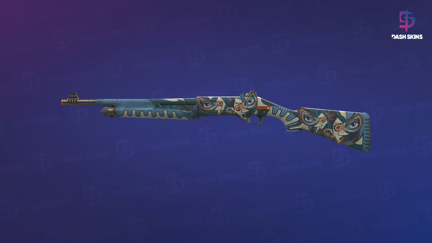 StatTrak™ Nova | Ocular (Well-Worn) - Frontside Screenshot