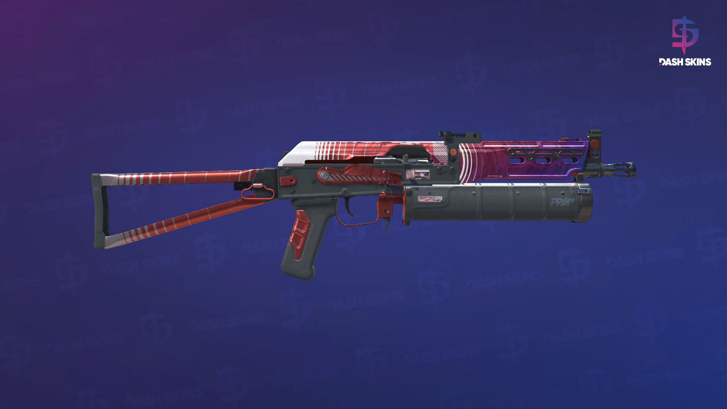StatTrak™ PP-Bizon | RMX (Field-Tested) - Backside Screenshot