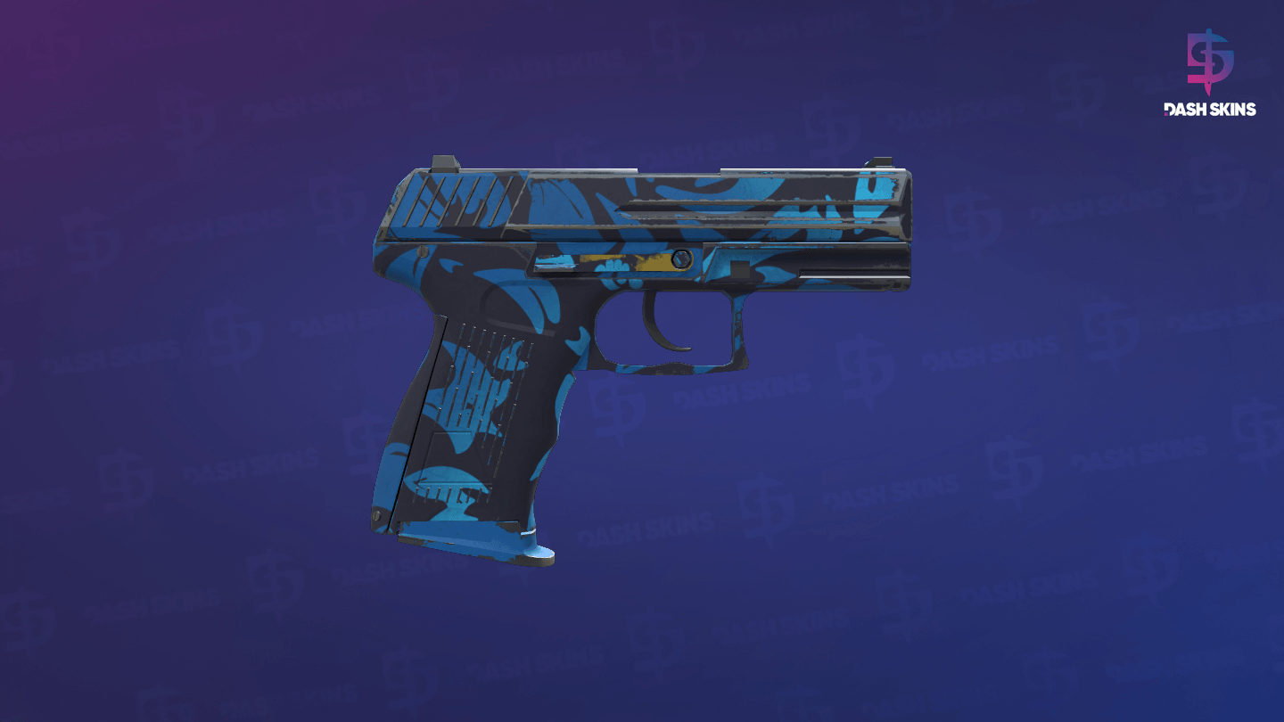 P2000 | Oceanic (Field-Tested) - Backside Screenshot