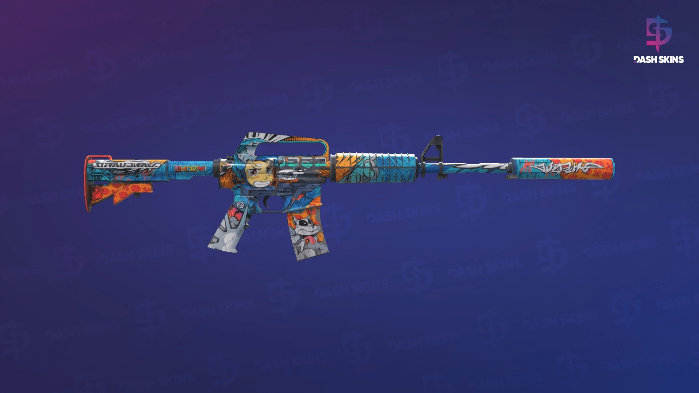 M4A1-S | Player Two (Field-Tested) - Backside Screenshot