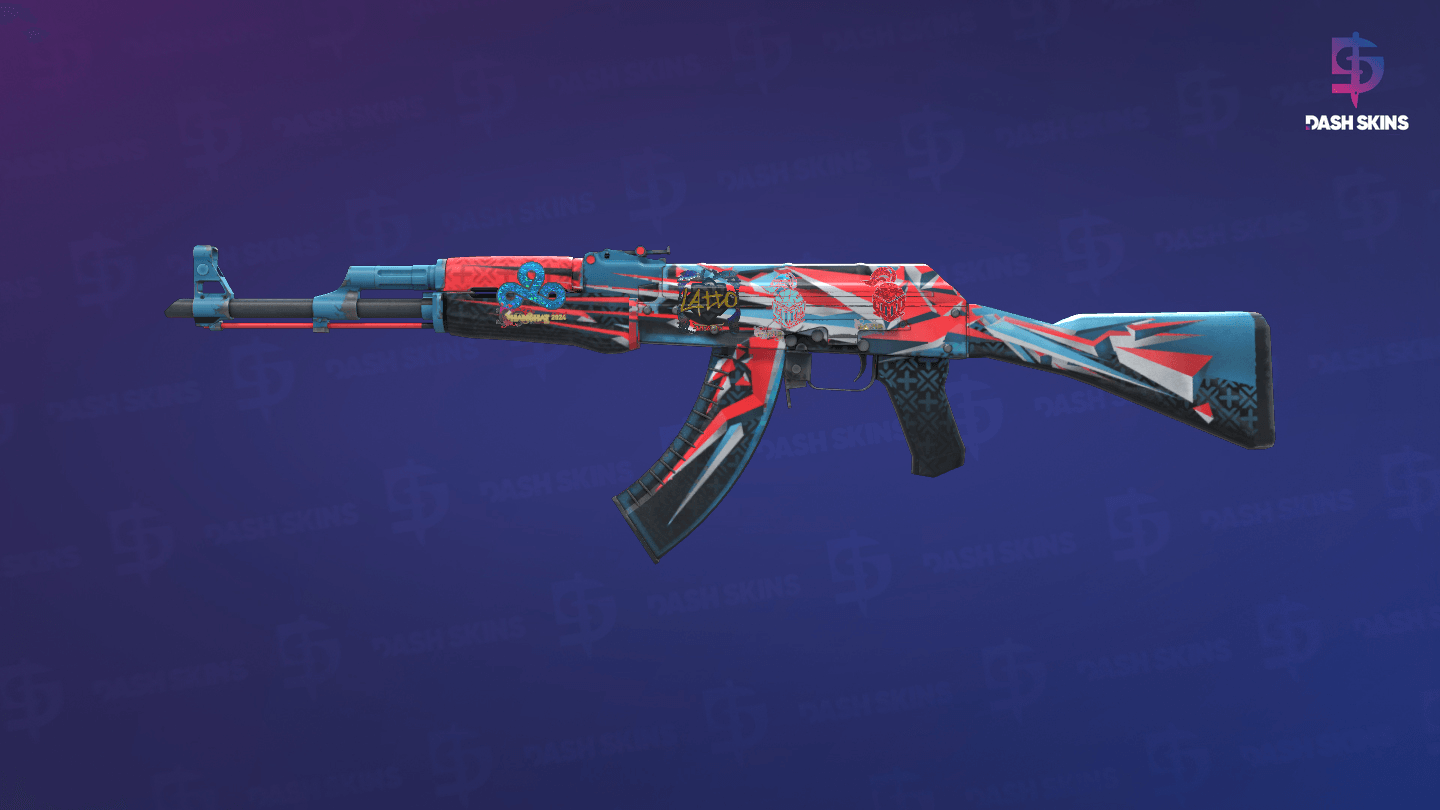 AK-47 | Point Disarray (Minimal Wear) - Frontside Screenshot