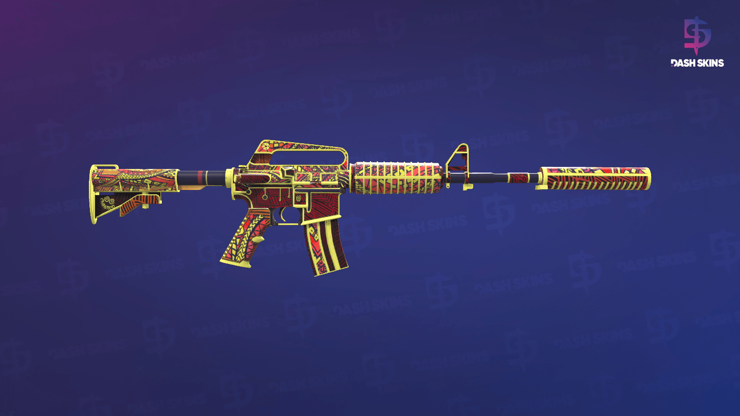 M4A1-S | Chantico's Fire (Minimal Wear) - Backside Screenshot