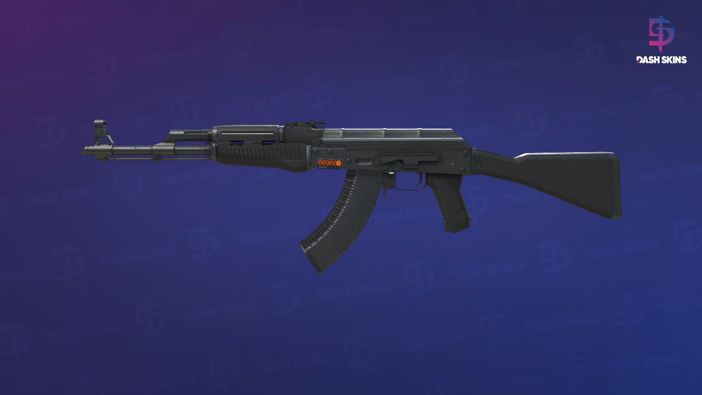StatTrak™ AK-47 | Slate (Well-Worn) - Frontside Screenshot