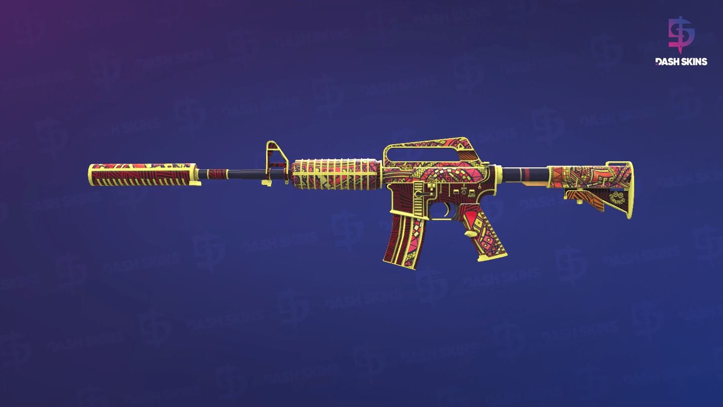 M4A1-S | Chantico's Fire (Minimal Wear) - Frontside Screenshot
