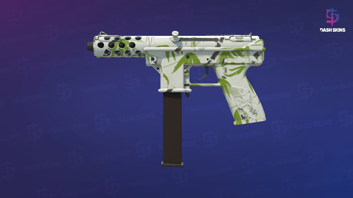 Tec-9 | Bamboo Forest (Factory New) - Frontside Screenshot