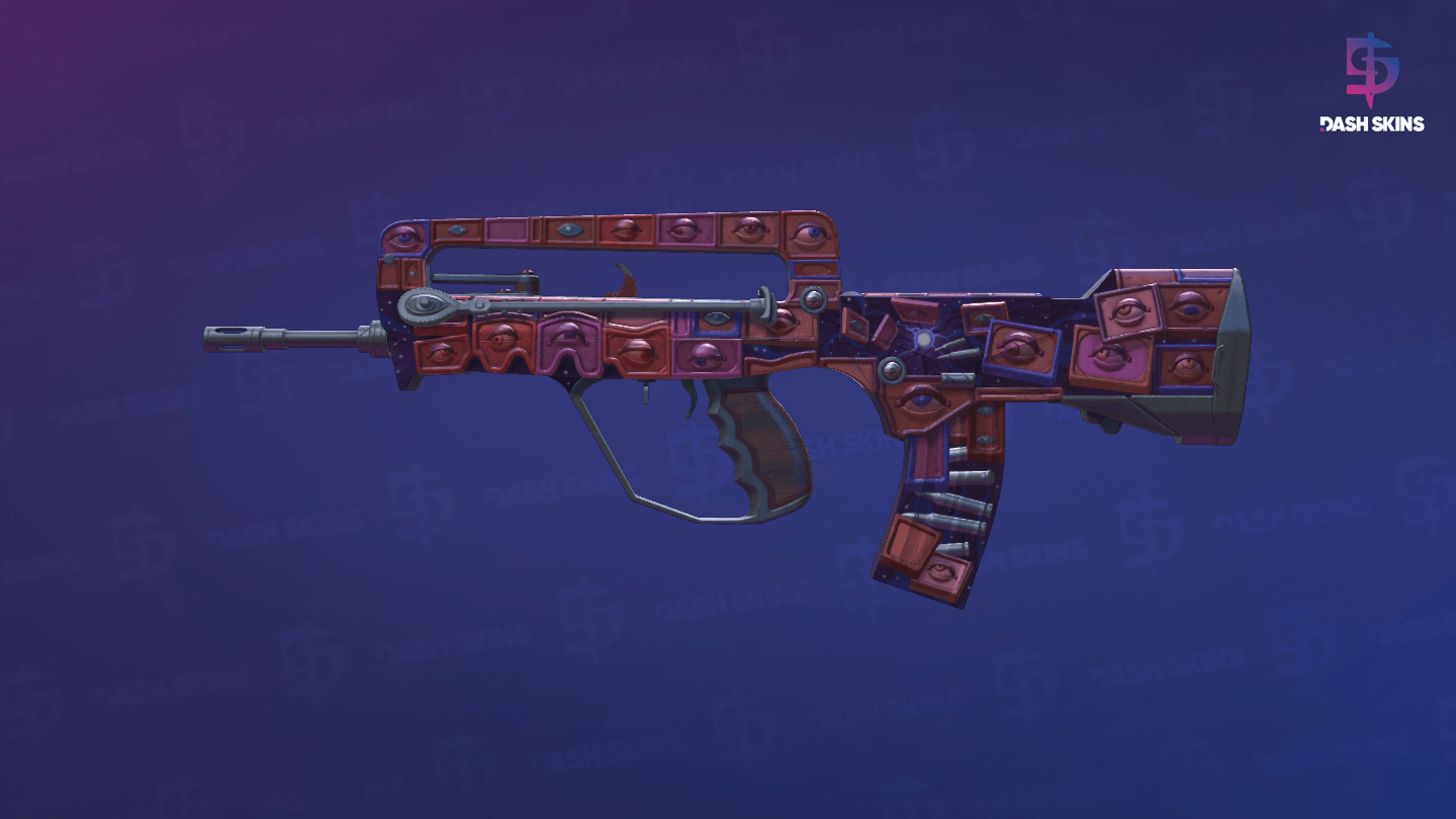 FAMAS | Rapid Eye Movement (Field-Tested) - Frontside Screenshot